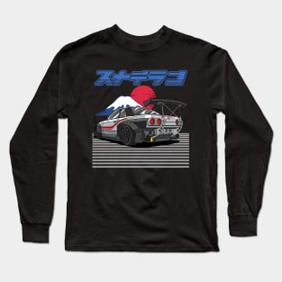 JDM GT-R Nippon Street Racing Car Long Sleeve T-Shirt